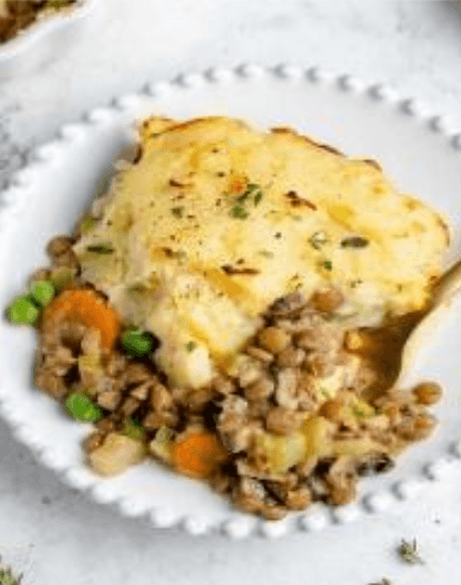 lentil cottage pie